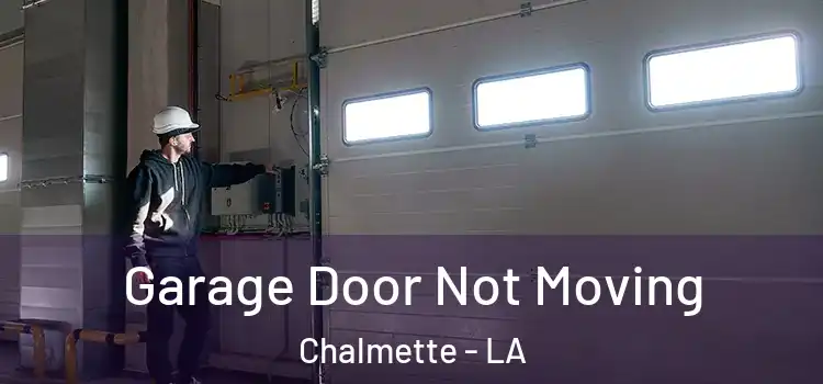  Garage Door Not Moving Chalmette - LA